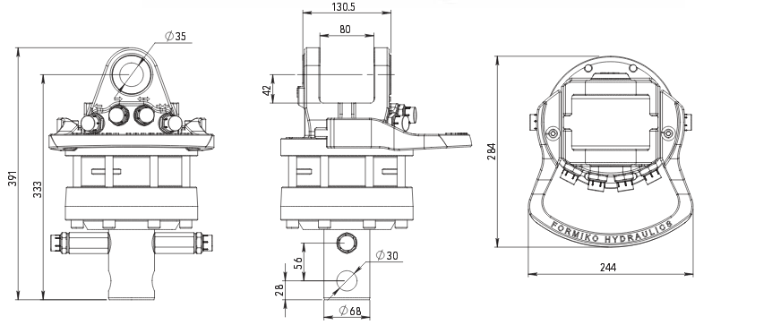 Ротатор FORMIKO FHR 6LD1/68