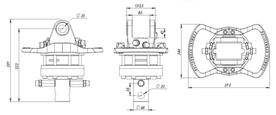 Ротатор FORMIKO FHR 6LD2/68