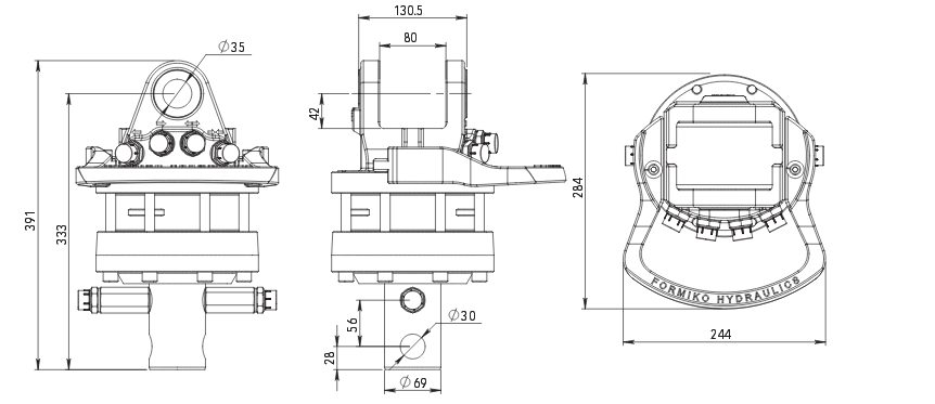 Ротатор FORMIKO FHR 6LD1/69