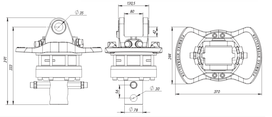 Ротатор FORMIKO FHR 6LD2/78